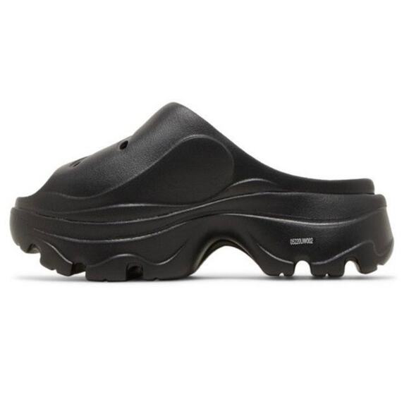 New Women’s Adidas X Stella McCartney Clog Triple Black Size 10W GW2050 - Picture 9 of 11